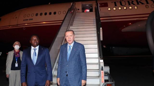 Cumhurbaşkanı Erdoğan Togodan ayrıldı