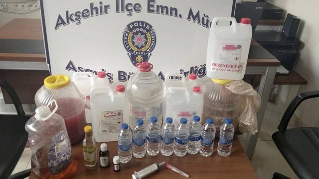 Konyada sahte içkiden zehirlenen kişi hayatını kaybetti