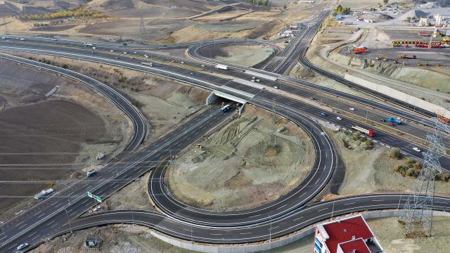 Bağlıca Bulvarı çevre yolu bağlantısı trafiğe açıldı