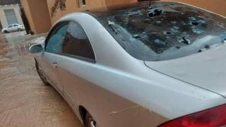 Libya'yı dolu vurdu: Ev ve araçlarda ciddi hasar oluştu