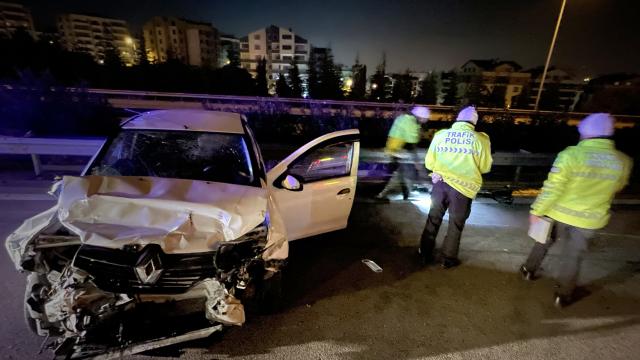 Bursada iki otomobilin çarpışması sonucu 1 kişi öldü
