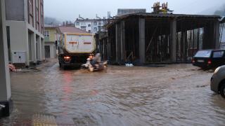Bozkurt sokakları yeniden sular altında