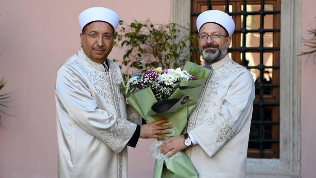İstanbul Müftülüğüne atanan Prof. Dr. Safi Arpaguş göreve başladı