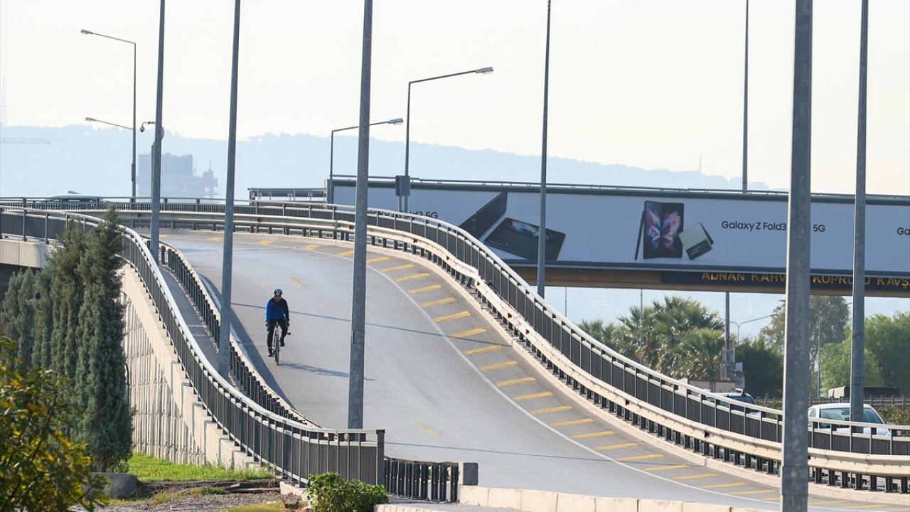 Bisikletten sonra koşuya da başladı