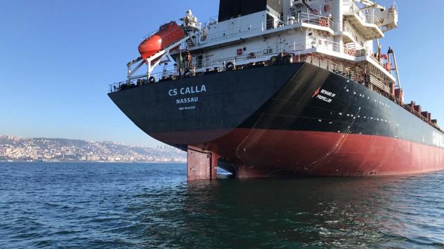 İzmit Körfezini kirleten gemiye 2,7 milyon lira ceza
