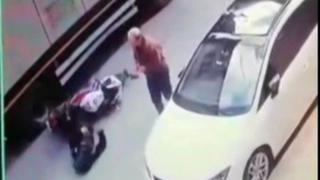 Kaza yaptırdı; yardım etmek yerine yoluna devam etti