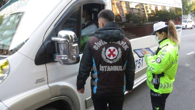 Kadıköyde korsan öğrenci servisi yakalandı