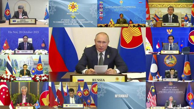 Rusya ve ASEAN liderlerinden bölgesel barış, istikrar ve güvenlik vurgusu