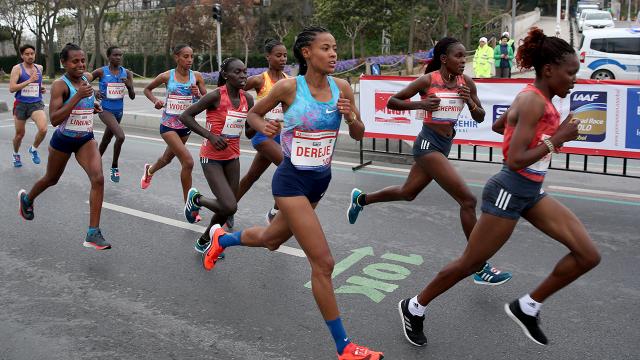 İstanbul Yarı Maratonu kadınlarda Dünyanın En Hızlı Yarı Maratonu oldu