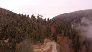 Örümcek Ormanları'nda iki mevsim bir arada yaşanıyor