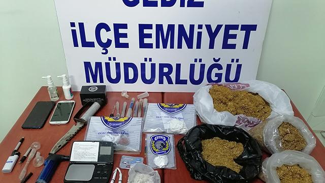 Kütahyada uyuşturucu operasyonunda 1 tutuklama
