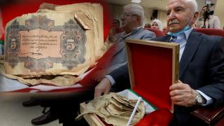 Filistinli aile 106 yıllık Osmanlı emanetini Türkiye'ye teslim etti
