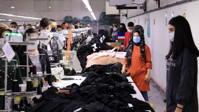 Karsta tekstil çalışanları 09.05te makineleri kapattı