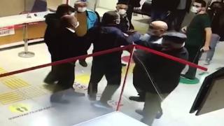 Kol çıkaran kavga kamerada