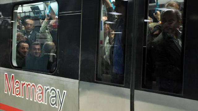 Marmaray günlük yolcu sayısında rekor kırdı