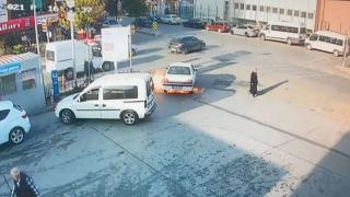 Yakıt doldurduktan sonra alev aldı