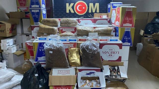Nevşehirde kaçak tütün operasyonu