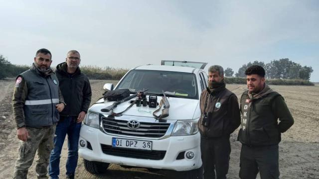 Adanada yasa dışı avlanan 9 kişiye para cezası