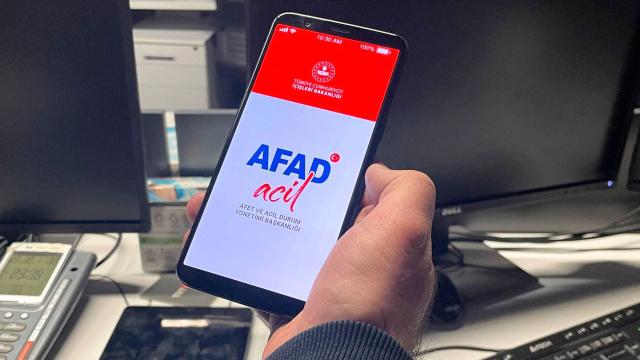 "AFAD Acil" mobil uygulaması kullanıma açıldı