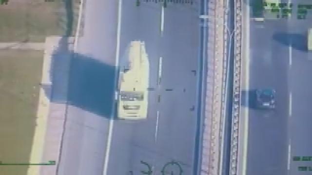 İstanbulda helikopterli trafik denetimi