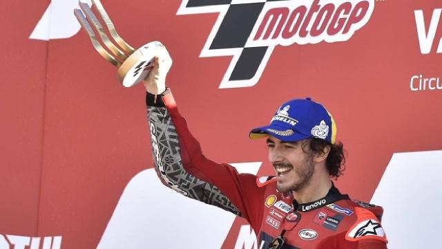 Valenciada kazanan Bagnaia