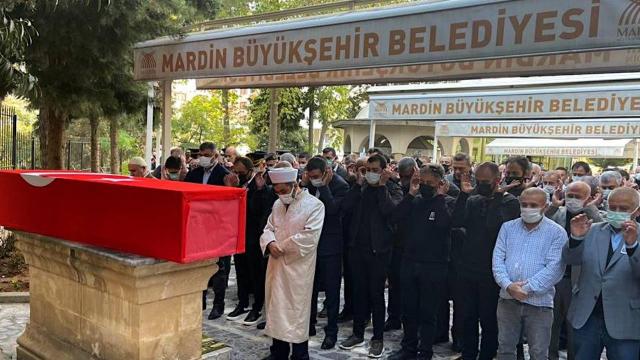 Kıbrıs gazisi Mardinde son yolculuğuna uğurlandı