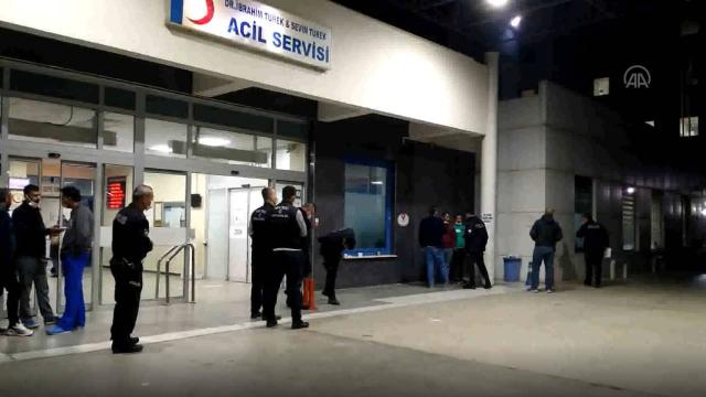 Manisada hastane önünde silahlı saldırı girişimi