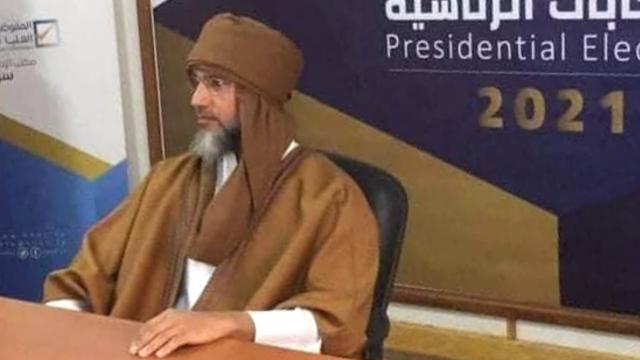 Seyfülislam Kaddafiden Libyadaki başkanlık seçimlerine adaylık başvurusu
