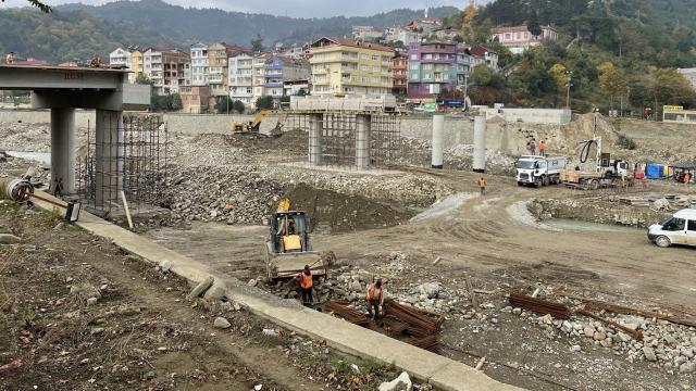 Sel felaketi yaşanan Sinopta yaralar sarılıyor
