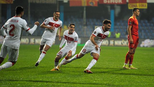 Milli Takım Karadağda kazandı play offa kaldı
