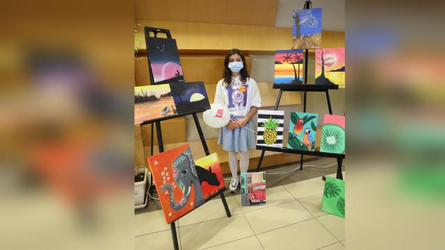 "Çocuk Gözüyle" sergisi Marmariste açıldı