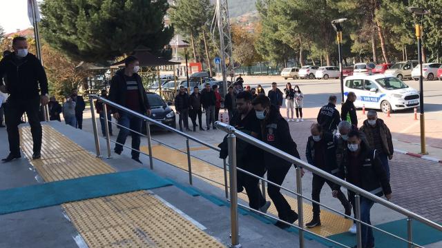 Suç örgütüne yönelik operasyon: 11 gözaltı