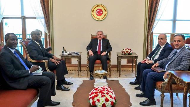 TBMM Başkanı Şentop 2 ülkenin büyükelçilerini kabul etti