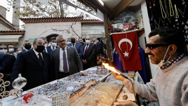 Bakan Varanktan Safranboluya ziyaret