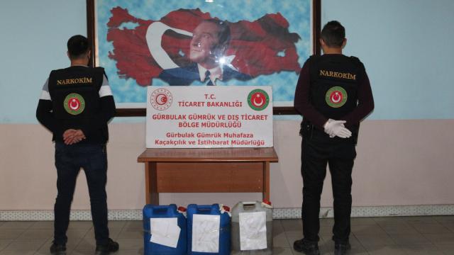 Gürbulak Sınır Kapısında 54 kilo uyuşturucu ele geçirildi