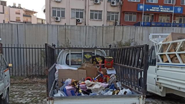 Hatayda nargile malzemesi çaldıkları iddiasıyla 4 şüpheli yakalandı