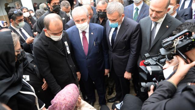 Vefat eden AK Parti Milletvekili İmran Kılıçın ailesine taziye ziyareti