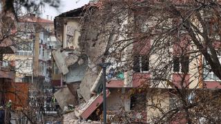 Keçiören'deki patlama anı kameralara yansıdı