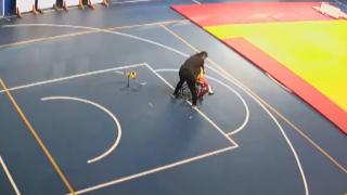 Engelli sporcusunu depremden böyle korudu