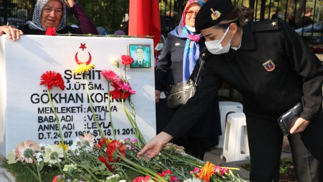 Şehit Jandarma Üsteğmen Gökhan Korkut için mevlit okutuldu
