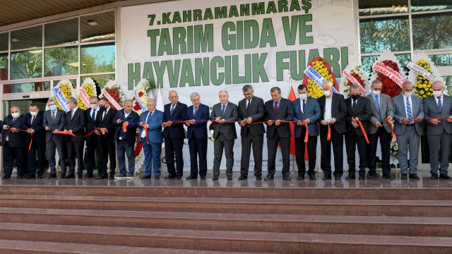 Kahramanmaraş 7. Tarım, Gıda ve Hayvancılık Fuarı açıldı