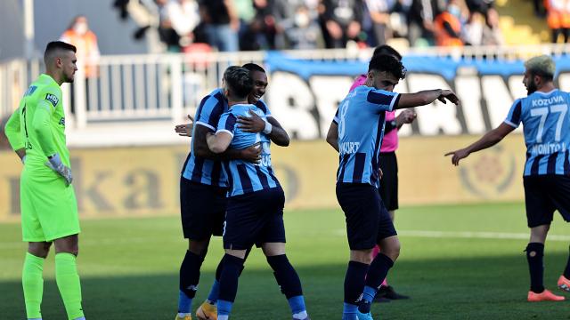 Adana Demirspor İzmirden 3 puanla döndü