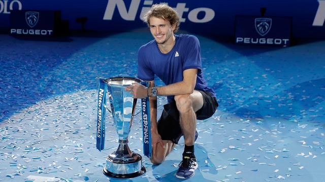 ATP Finallerinde kupanın sahibi Zverev oldu