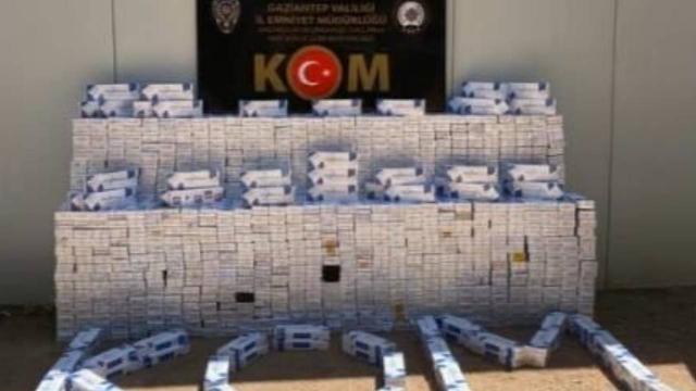 Gaziantepte kaçakçılık operasyonu: 57 gözaltı