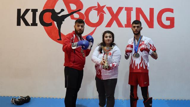 Adıyamanlı kick boksçu kardeşlerin hedefi altın madalya