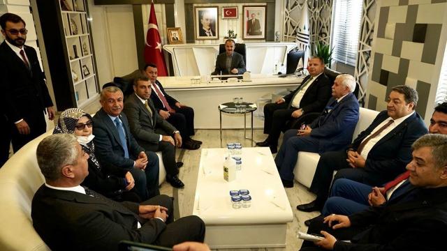 MHP milletvekillerinden Kılınça ziyaret