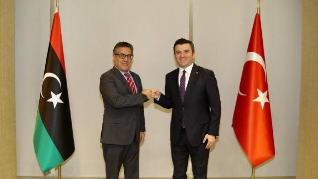 Dışişleri Bakan Yardımcısı Kıran, Libyalı mevkidaşı ile görüştü