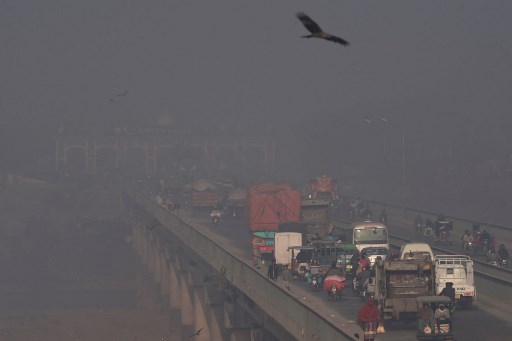 Lahor dünyanın kötü hava kalitesine sahip ilk 5 kentinden biri