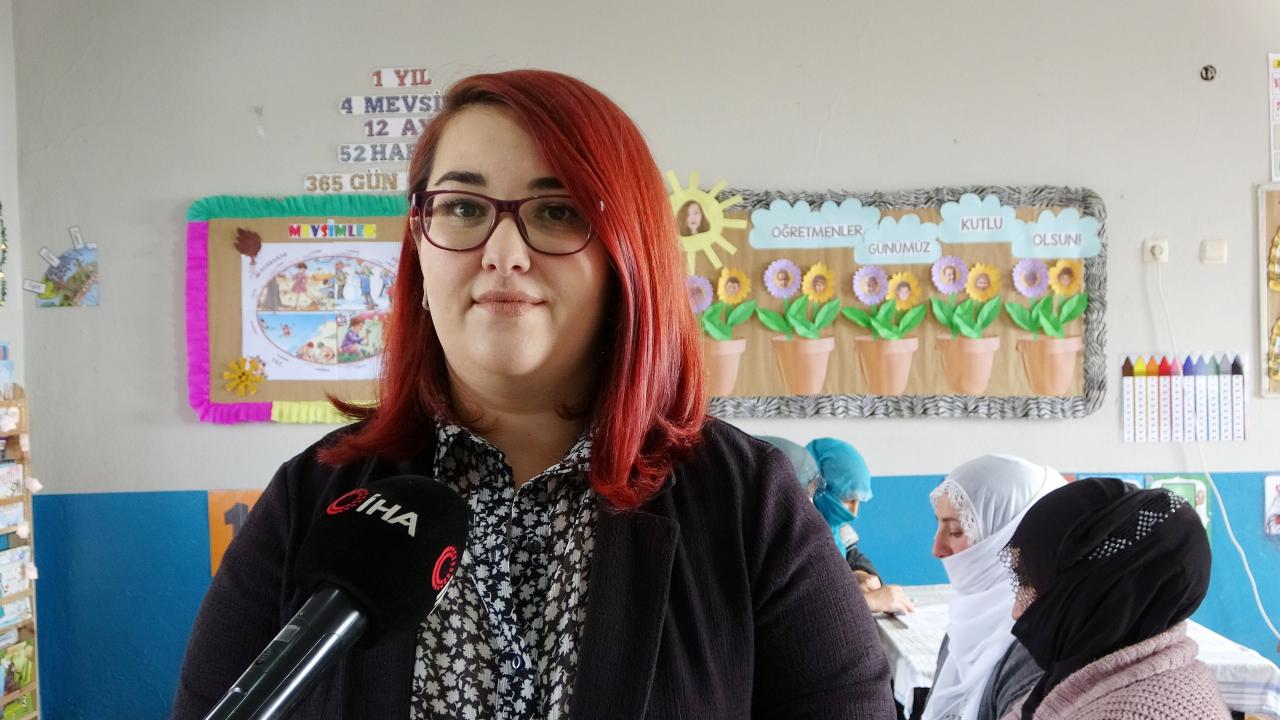 “Okula ilk adım attığımda beni bir kara tahta karşıladı”