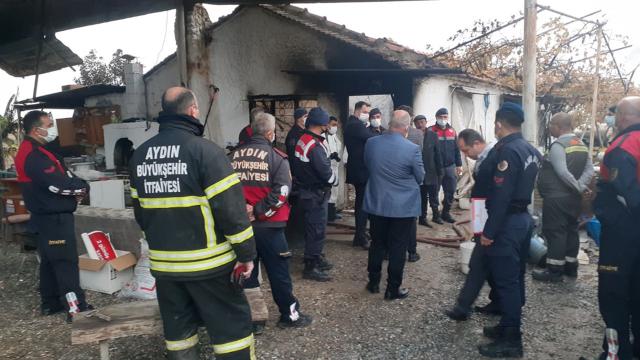 Oğlunu yangından kurtaran baba zehirlenerek yaşamını yitirdi
